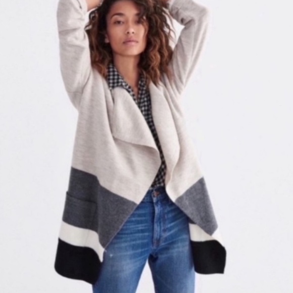 Madewell Meridian Merino Wool Sweater Coat - Picture 1 of 5
